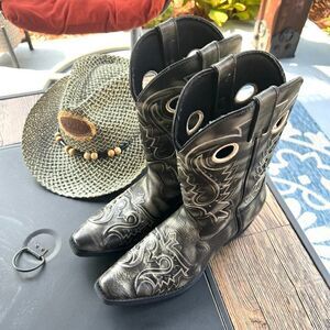 Durango 12" Western Gambler Boot - Size 9.5 - LIKE NEW